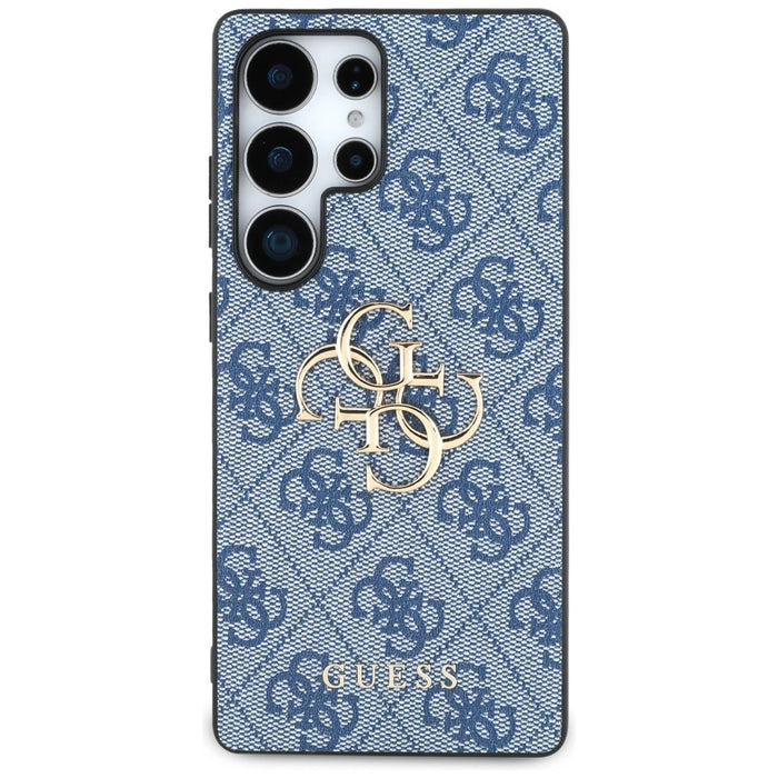 Guess Big 4G Logo Classic Logo case for Samsung Galaxy S25 Ultra blue