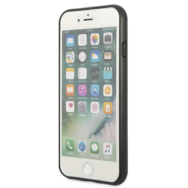 Guess 4G Metal Gold Logo Case for iPhone SE 2022 / 2020 / 7 / 8 - Brown