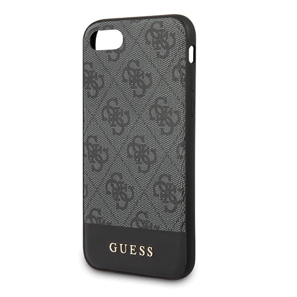 Guess 4G Stripe Collection case for iPhone 7 / 8 / SE 2020 / SE 2022 - gray