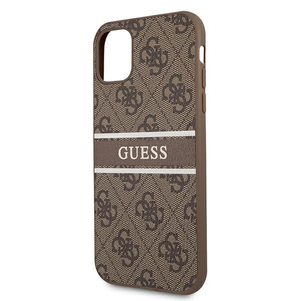 Guess 4G Stripe case for iPhone 11 / Xr 6.1" - brown