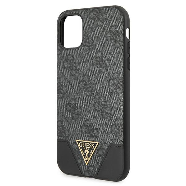Guess 4G Triangle Collection case for iPhone 11 6.1" / Xr - gray