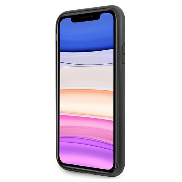 Guess 4G Triangle Collection case for iPhone 11 6.1" / Xr - gray