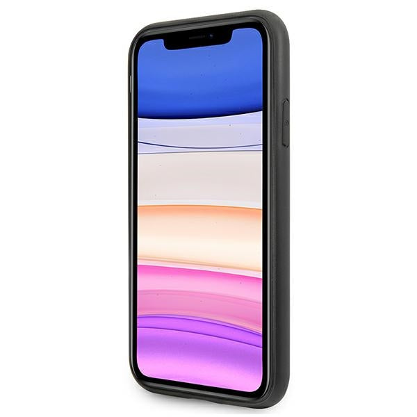 Guess 4G Triangle Collection case for iPhone 11 6.1" / Xr 6.1" - brown