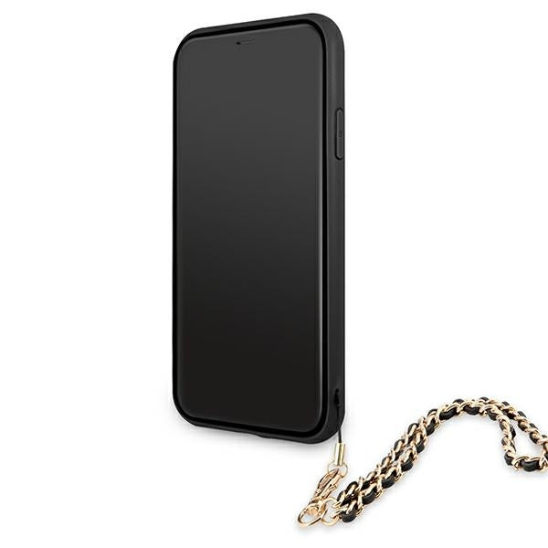 Guess Saffiano Chain case for iPhone 11 6.1" / Xr - black