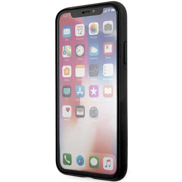 Guess 4G Big Metal Logo iPhone X/XS Case - Gray