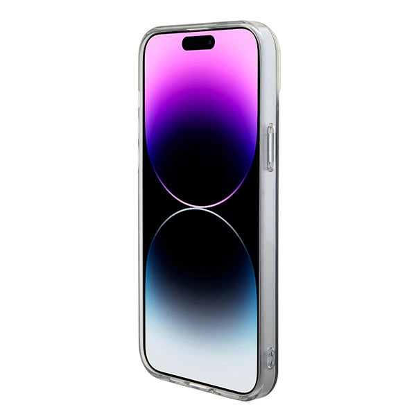 Guess IML Iridescent MagSafe case for iPhone 15 Plus / 14 Plus 6.7" - multicolor