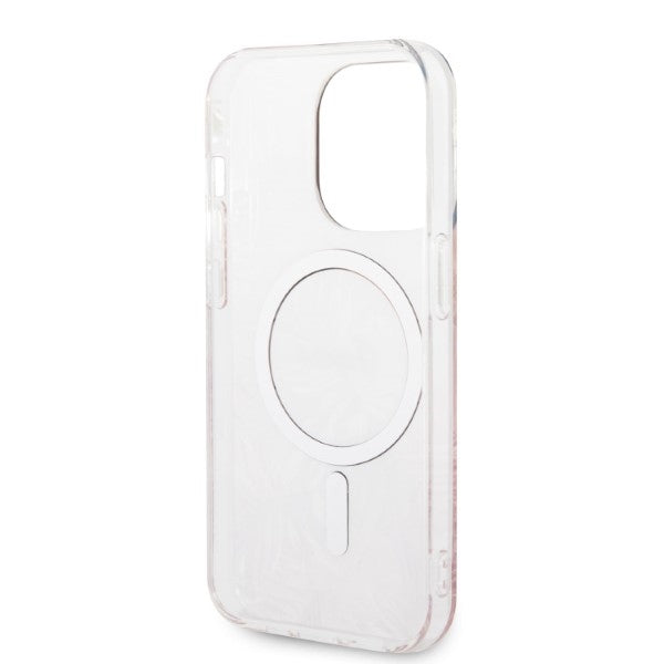 Guess MagSafe case + charger set for iPhone 14 Pro 6.1&quot; - pink