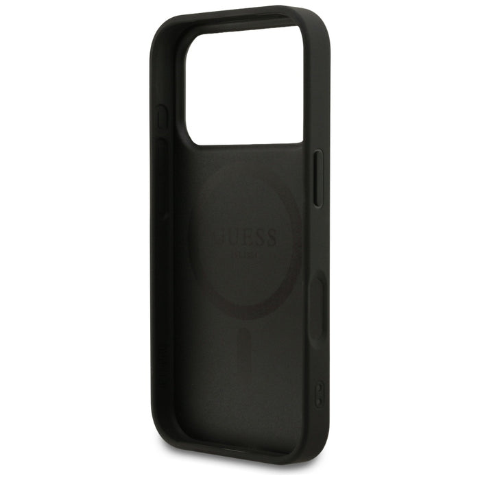Guess 4G Small Classic Logo MagSafe case for iPhone 17 Pro - black