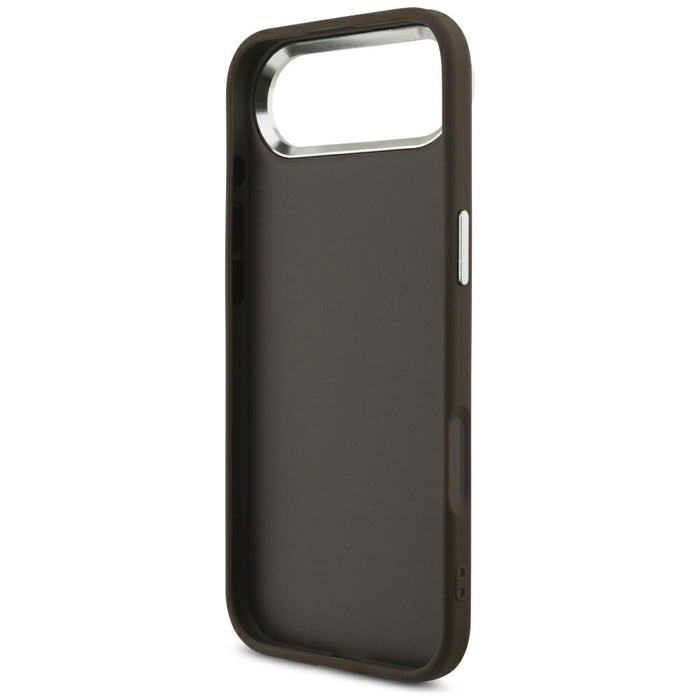 Guess 4G Big 4G Classic Logo case for iPhone 17 Air - brown and silver