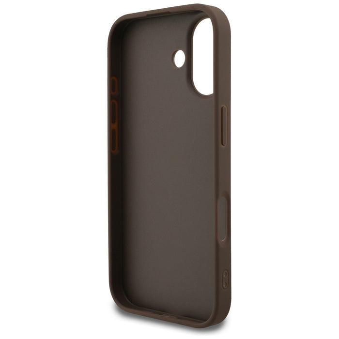 Guess 4G Classic Case for iPhone 17 - Brown