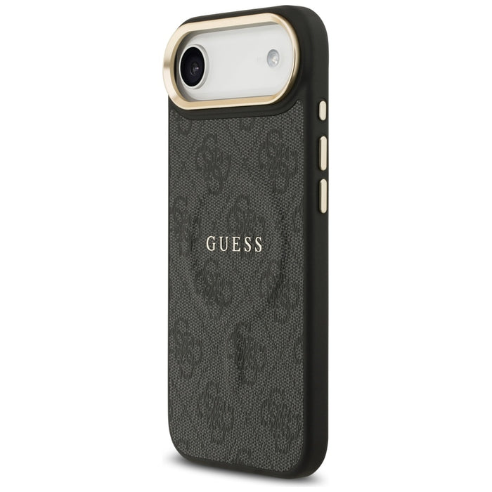 Guess 4G PU Classic Logo MagSafe case for iPhone 17 Air - black