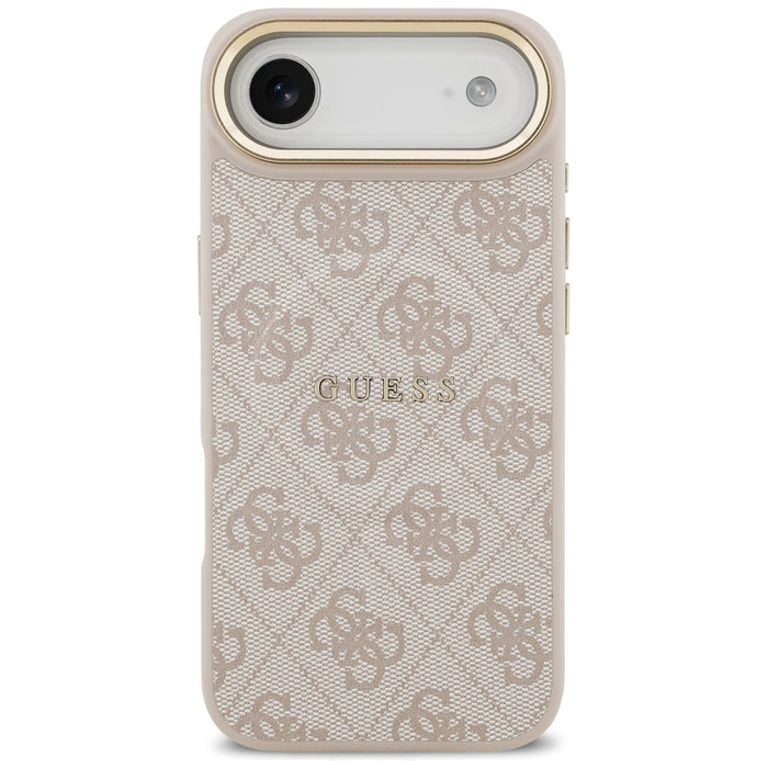 Guess 4G PU Classic Logo MagSafe Case for iPhone 17 Air - Pink