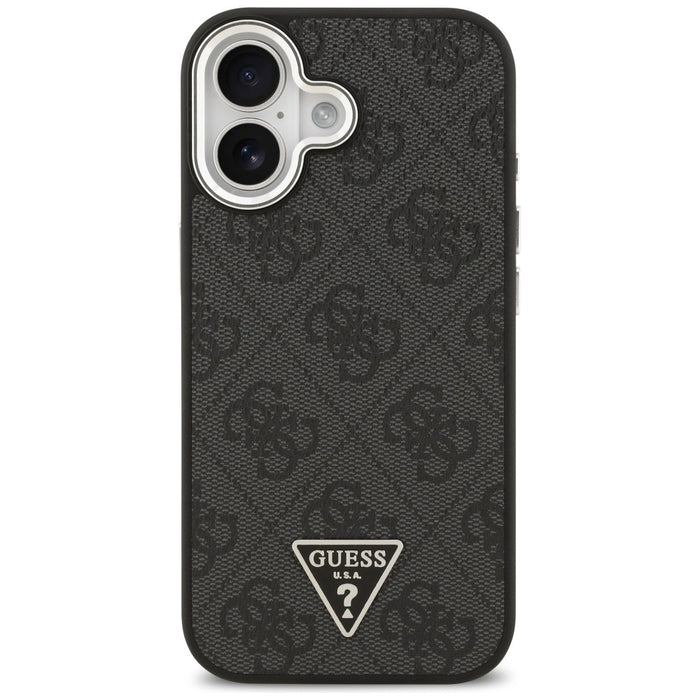 Guess 4G Triangle Logo MagSafe case for iPhone 17 - black