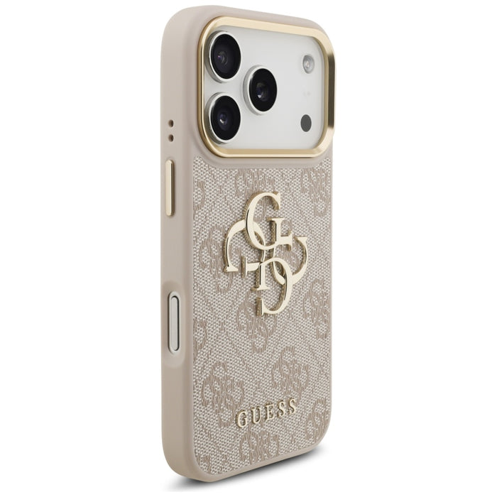 Guess 4G Big 4G Classic Logo Case for iPhone 17 Pro - Rose Gold