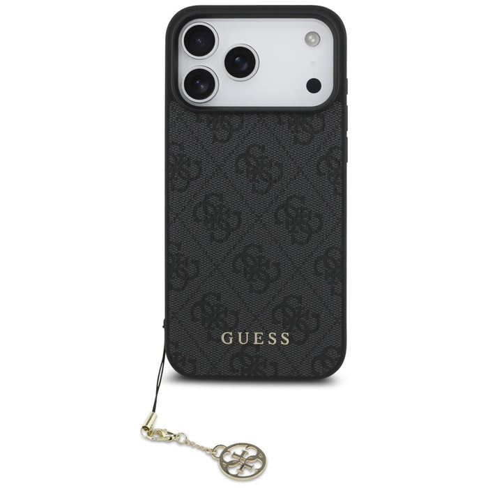 Guess 4G Charms Collection MagSafe case for iPhone 17 Pro Max - black