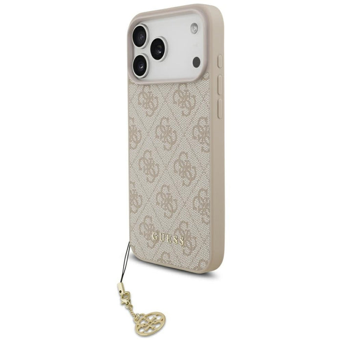 Guess 4G Charms Collection MagSafe Case for iPhone 17 Pro Max - Pink