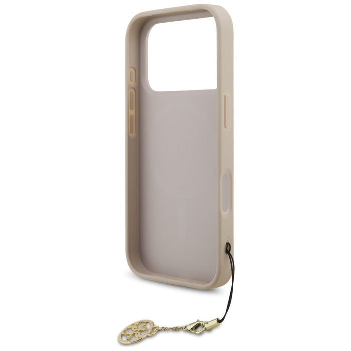 Guess 4G Charms Collection MagSafe Case for iPhone 17 Pro - Pink