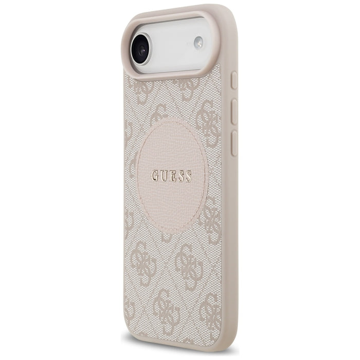 Guess 4G Circle Classic Logo MagSafe case for iPhone Air - pink