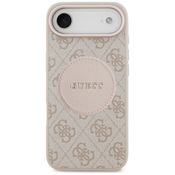Guess 4G Circle Classic Logo MagSafe case for iPhone Air - pink