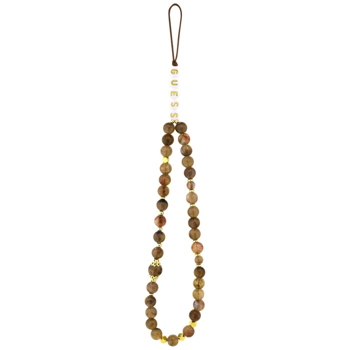 Guess 4G Strap 4G Classic Logo Case for iPhone 16 - Brown