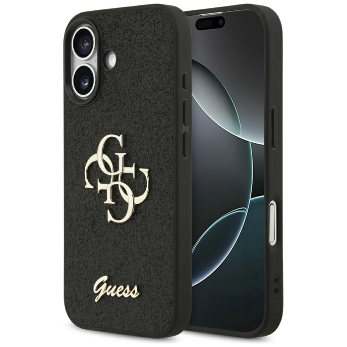 Guess 4G Strap 4G Classic Logo Case for iPhone 17 - Black