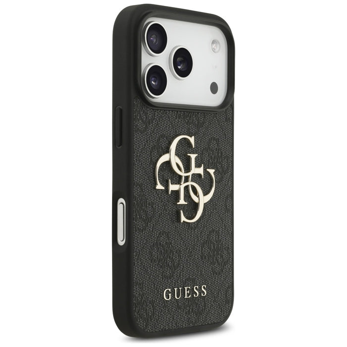 Guess 4G Strap 4G Classic Logo Case for iPhone 17 Pro - Black