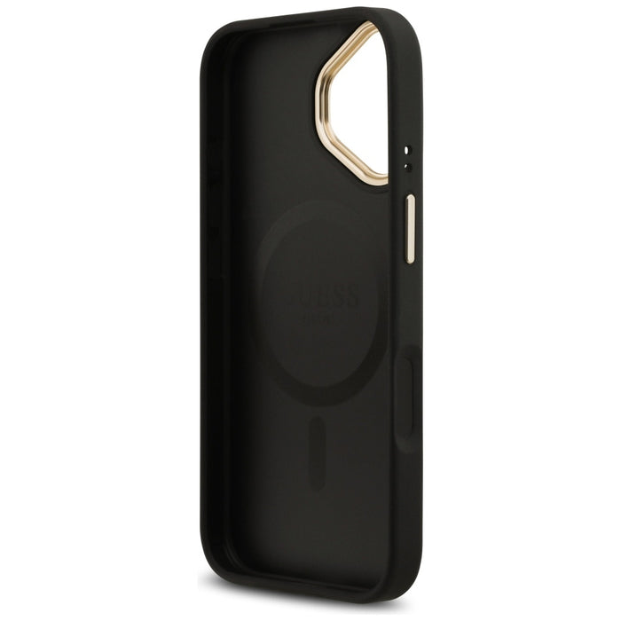 Guess 4G Strass Logo MagSafe case for iPhone 17 - black