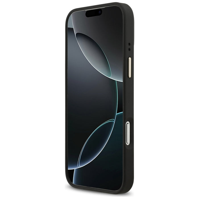 Guess 4G Strass Logo MagSafe Case for iPhone 17 Pro Max - Black