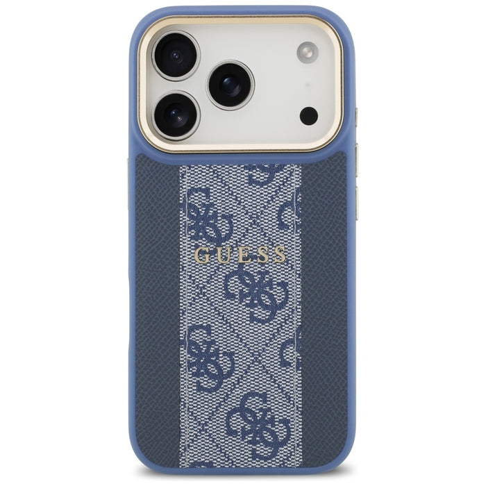 Guess 4G Stripe MagSafe Case for iPhone 17 Pro - Blue