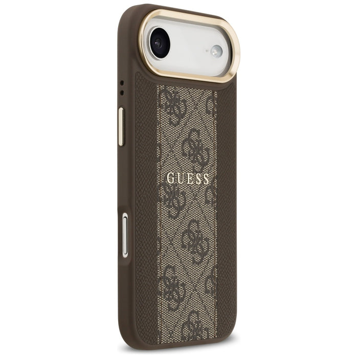 Guess 4G Stripe MagSafe case for iPhone Air - brown