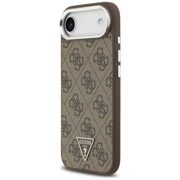 Guess 4G Triangle Logo MagSafe case for iPhone Air - brown