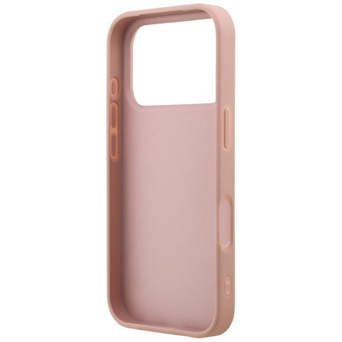 Guess Fixed Glitter Big 4G Case for iPhone 17 Pro - Pink