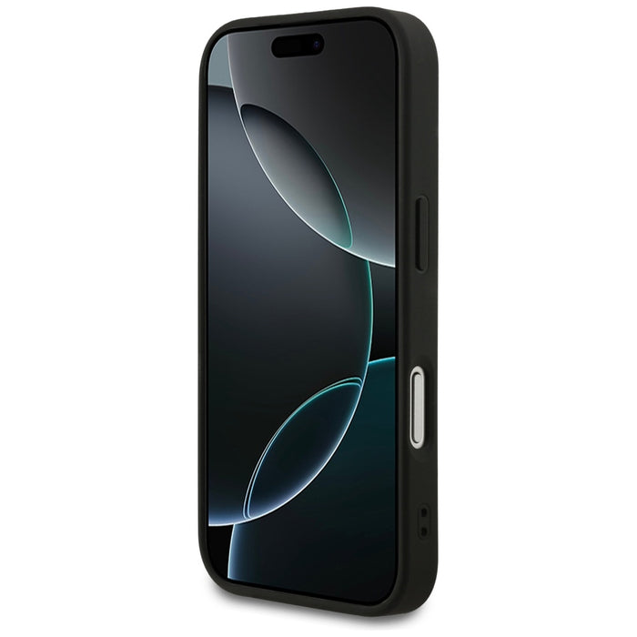 Guess Saffiano Classic Logo MagSafe Case for iPhone 17 Pro - Black