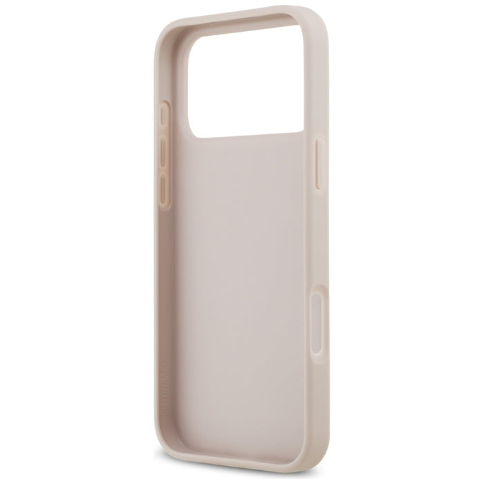 Guess 4G Nauble Card Triangle Case for iPhone 17 Pro Max - Pink