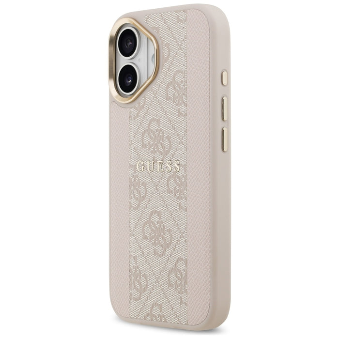 Guess 4G Stripe MagSafe Case for iPhone 17 - Pink