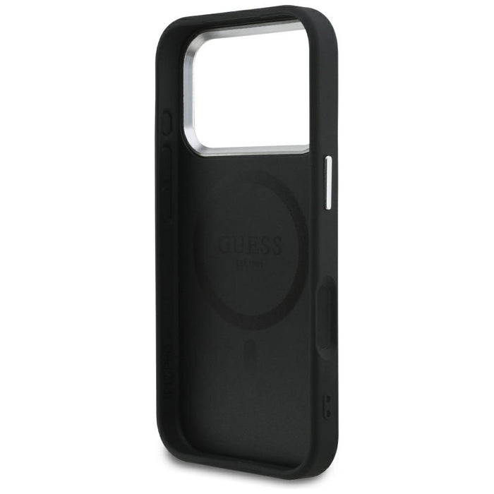 Guess Classic Logo MagSafe Case for iPhone 17 Pro - Black