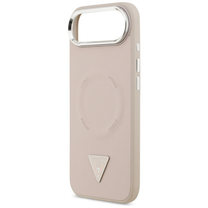 Guess Triangle Logo MagSafe Case for iPhone Air - Pink