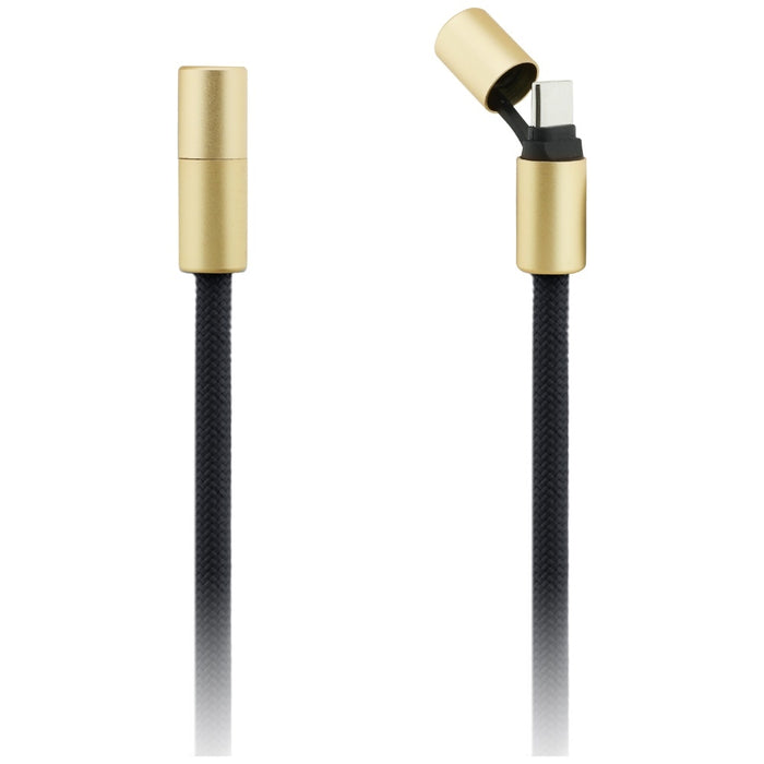 Guess CBDY 4G Charm USB-C / USB-C Cable 150cm - Black