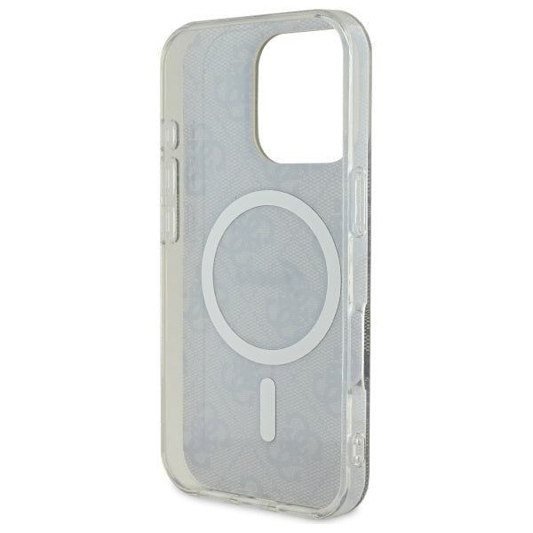 Guess IML 4G MagSafe Case for iPhone 16 Pro Max - Brown