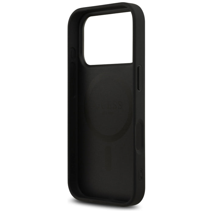 Guess 4G Printed Stripes MagSafe case for iPhone 17 Pro - black
