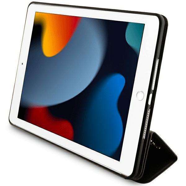 Guess 4G Stripe Allover case for iPad 10.2" - black