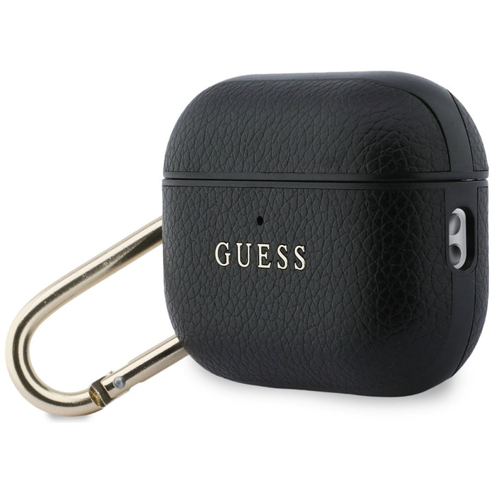 Guess Grained Classic Logo case for AirPods Pro 3 - black