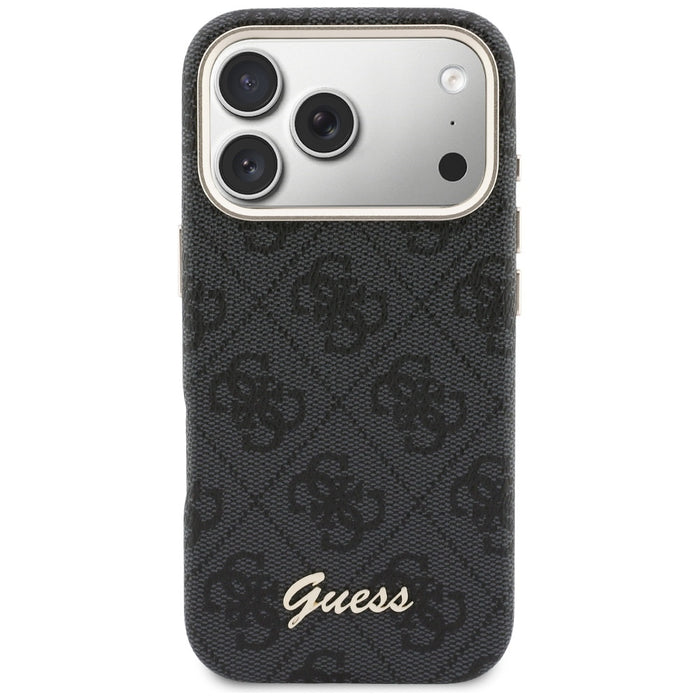 Guess 4G Script MagSafe case for iPhone 17 Pro Max - black