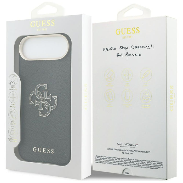 Guess FW Resin Logo iPhone Air Case - Black