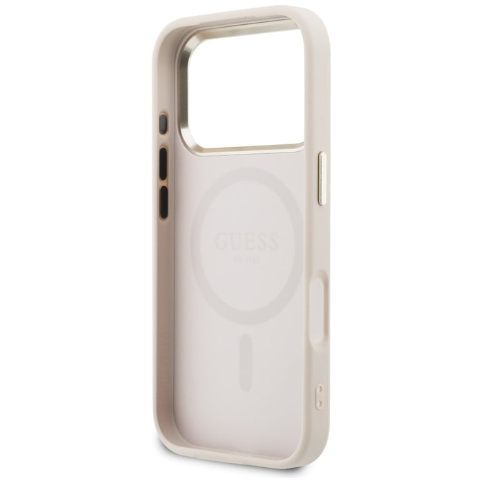 Guess Perforated 4G MagSafe Case for iPhone 17 Pro Max - Pink