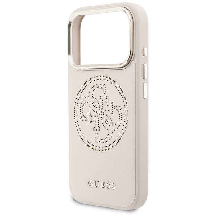 Guess Perforated 4G MagSafe Case for iPhone 17 Pro - Pink