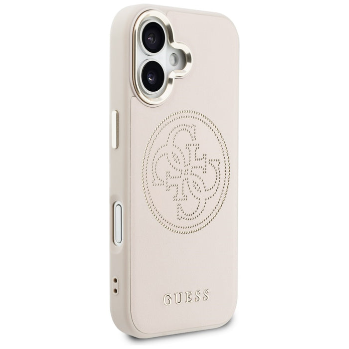 Guess Perforated 4G MagSafe Case for iPhone 17 - Pink