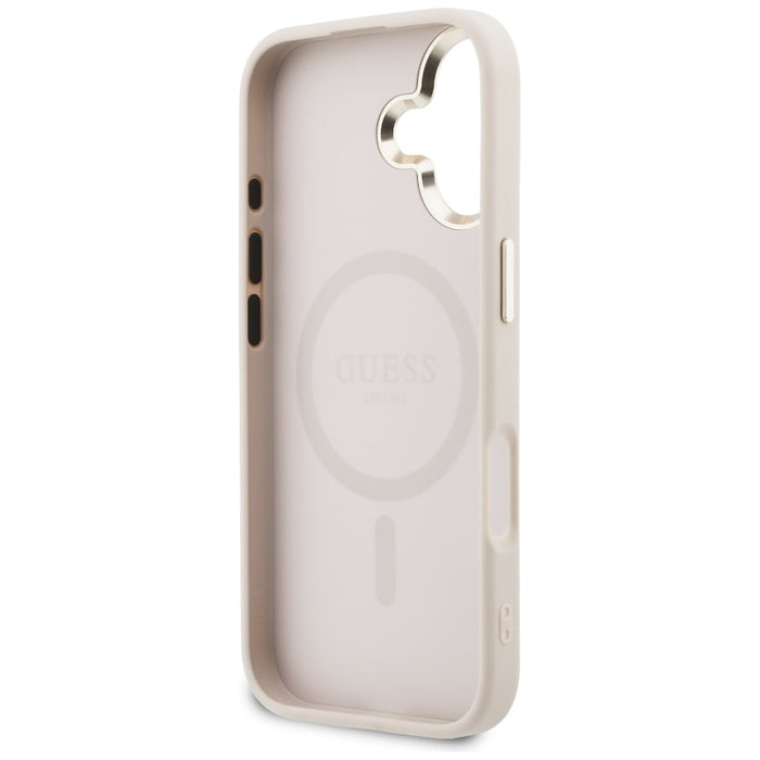 Guess Perforated 4G MagSafe Case for iPhone 17 - Pink