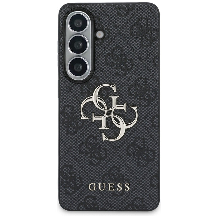 Guess 4G Big Metal Logo Case for Samsung Galaxy S26 - Black