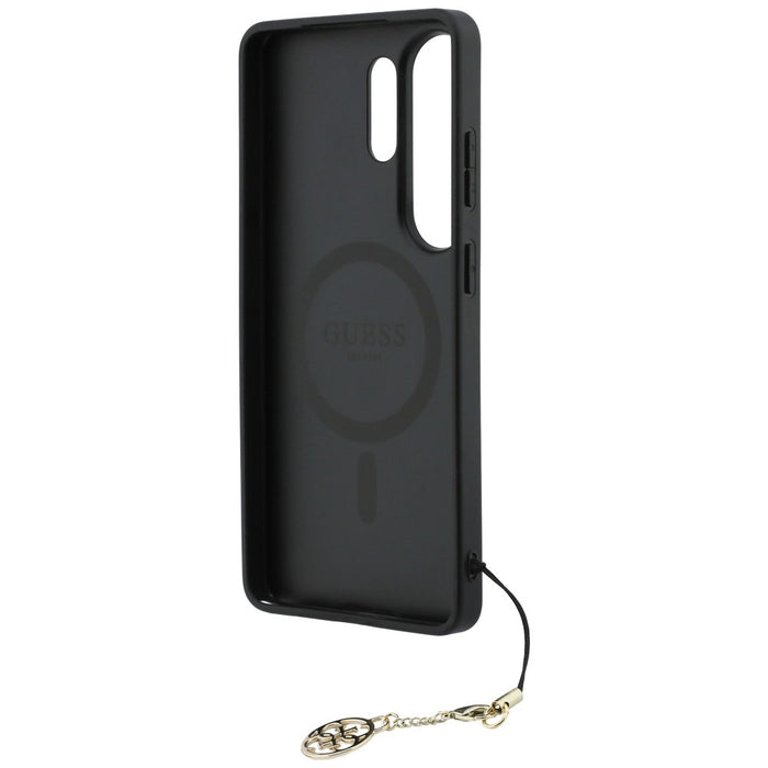 Guess 4G Classic Logo Charm MagSafe Case for Samsung Galaxy S26 Ultra - Brown